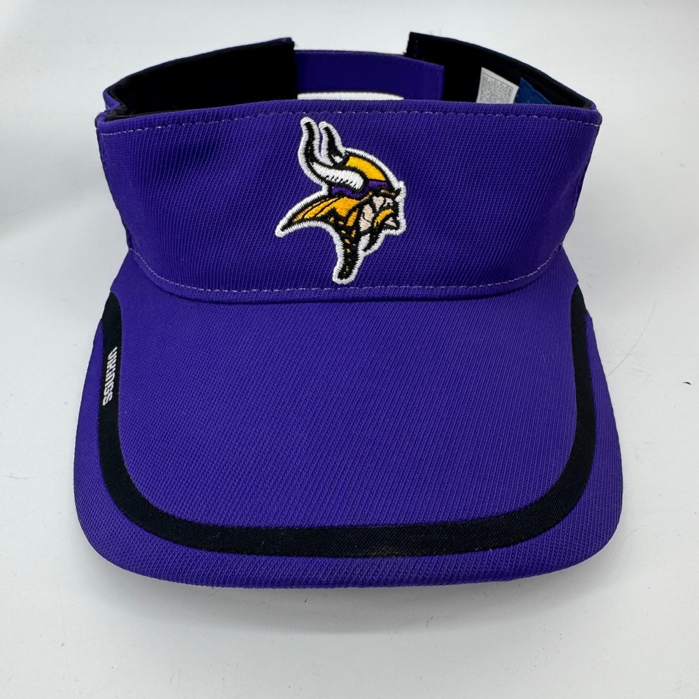 Minnesota Vikings NFL Onfield Reebok Visor Purple Adjustable Hat Embroidered